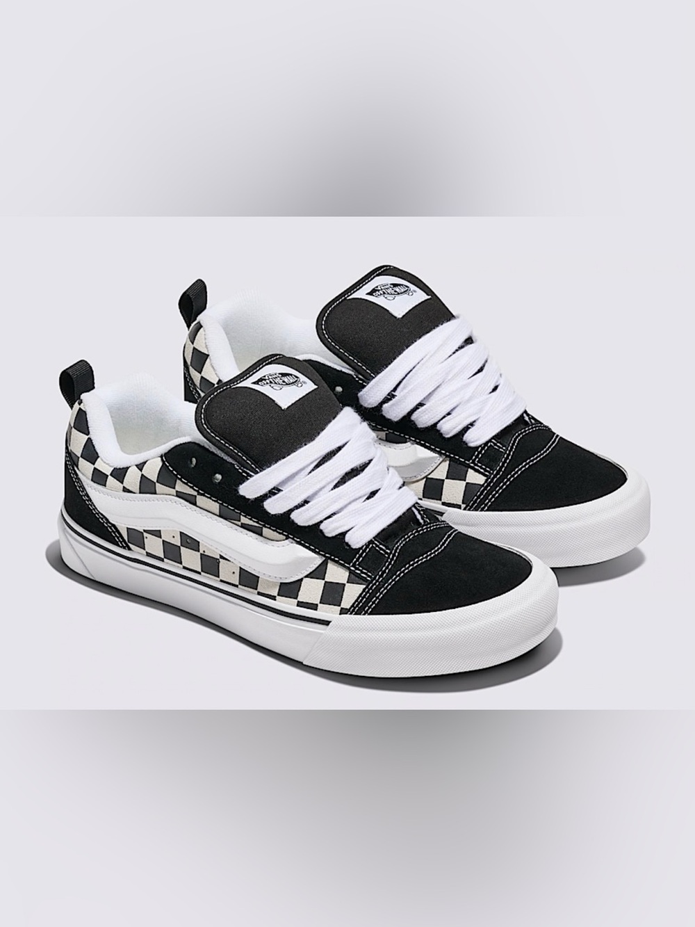 NEW Vans Knu Skool Checkerboard Shoes Men's 8 / Women's 9.5